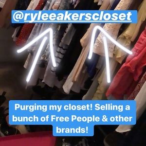 Tons of Free People & patagonias